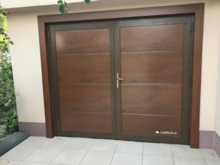 Dvojkrídlové garážové brány